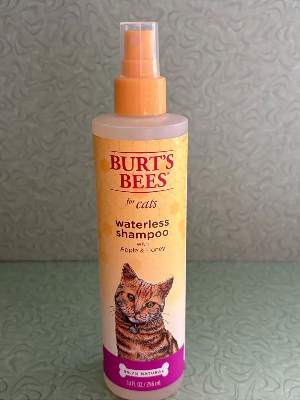 Burt's Bees Waterless Cat Shampoo with Apple & Honey - 10 fl oz